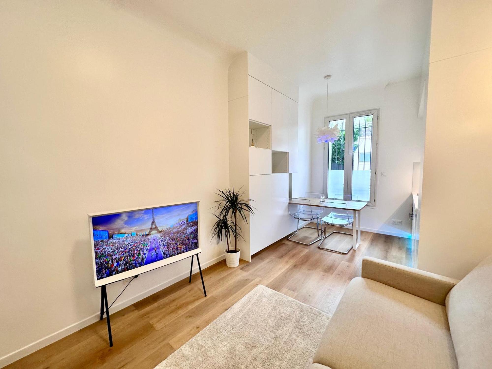 Apartment Metro-Paris Asnieres-sur-Seine Bagian luar foto