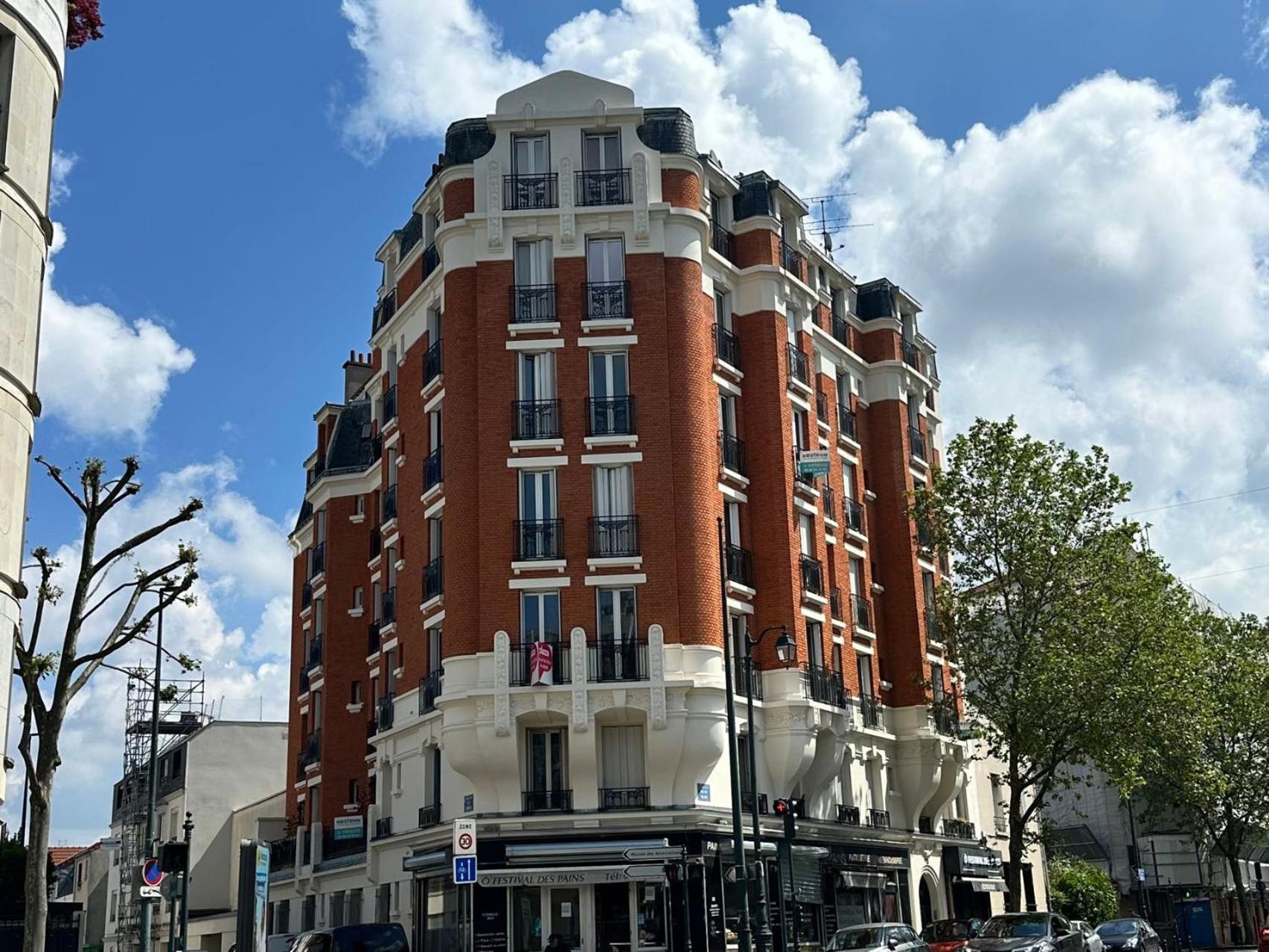 Apartment Metro-Paris Asnieres-sur-Seine Bagian luar foto