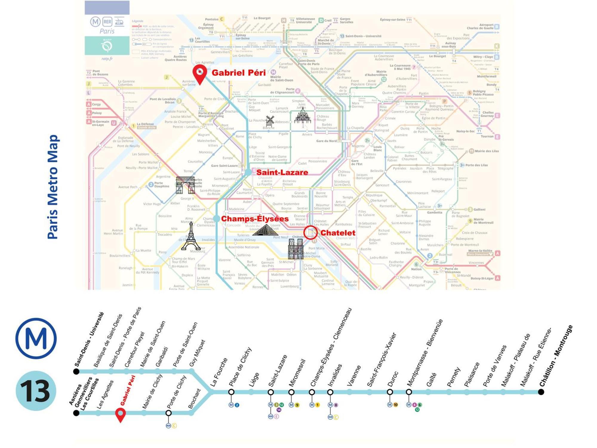 Apartment Metro-Paris Asnieres-sur-Seine Bagian luar foto